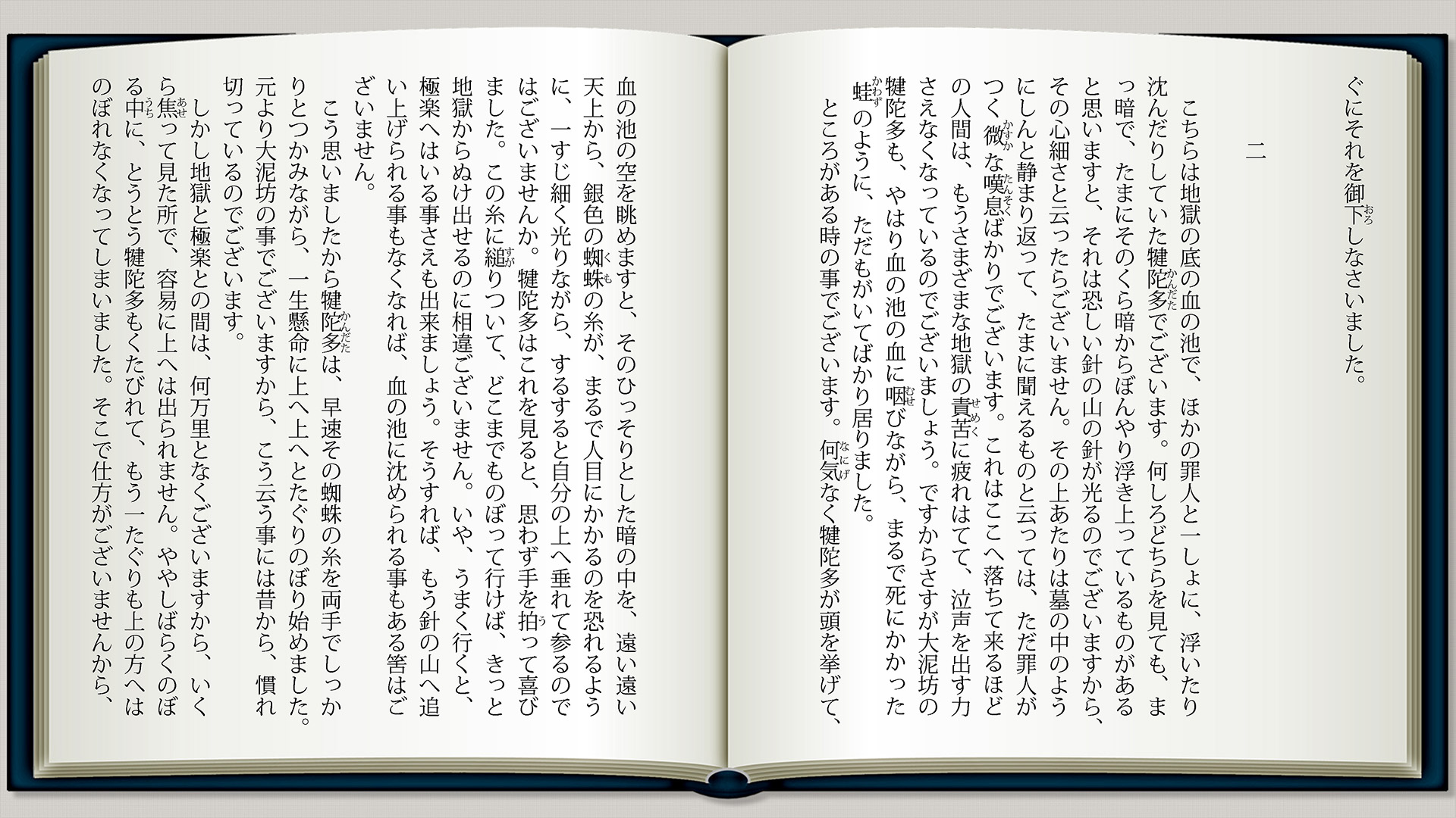 蜘蛛の糸p2
